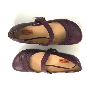 EUC Miz Mooz Dorian Purple Mary Jane Flats